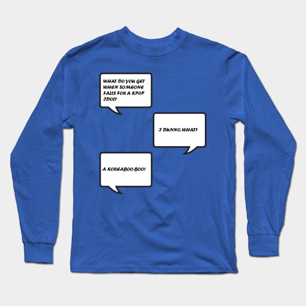 Koreaboo-boo Long Sleeve T-Shirt by Maries Papier Bleu